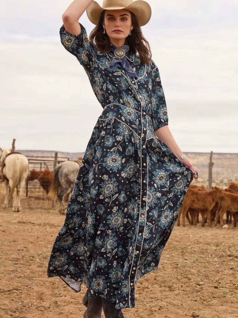 Double D Ranch Jesses Bandana dress
